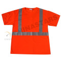 wicking jersey fabric CSA ZA reflective safety T-shirt